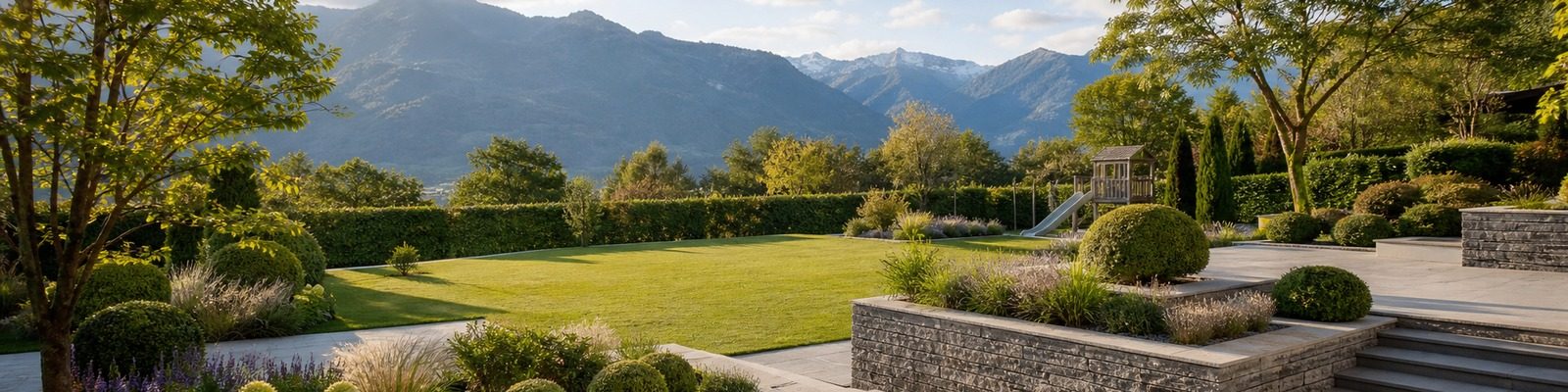 Aménagements extérieurs · Entretien - Jardins-Soignés SA